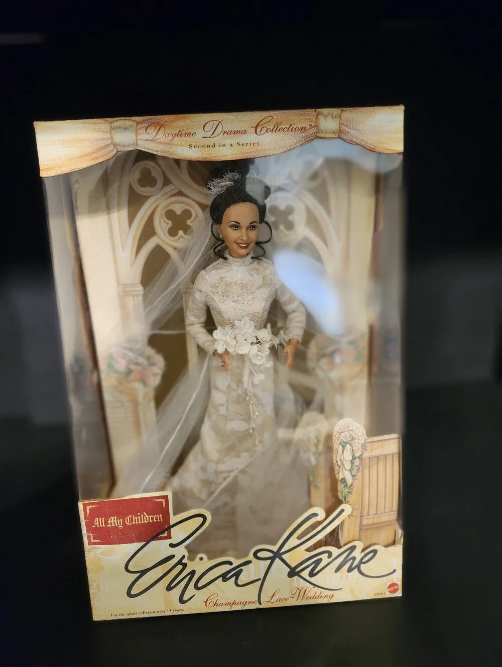 Erica Kane Collector Doll in Champagne Lace Wedding Gown